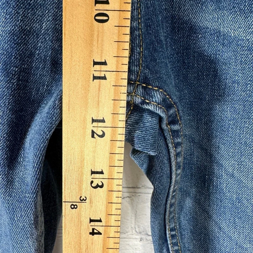 Levis Workwear Fit Mens Jeans 32x32 Medium Wash Blue Straight Leg Denim